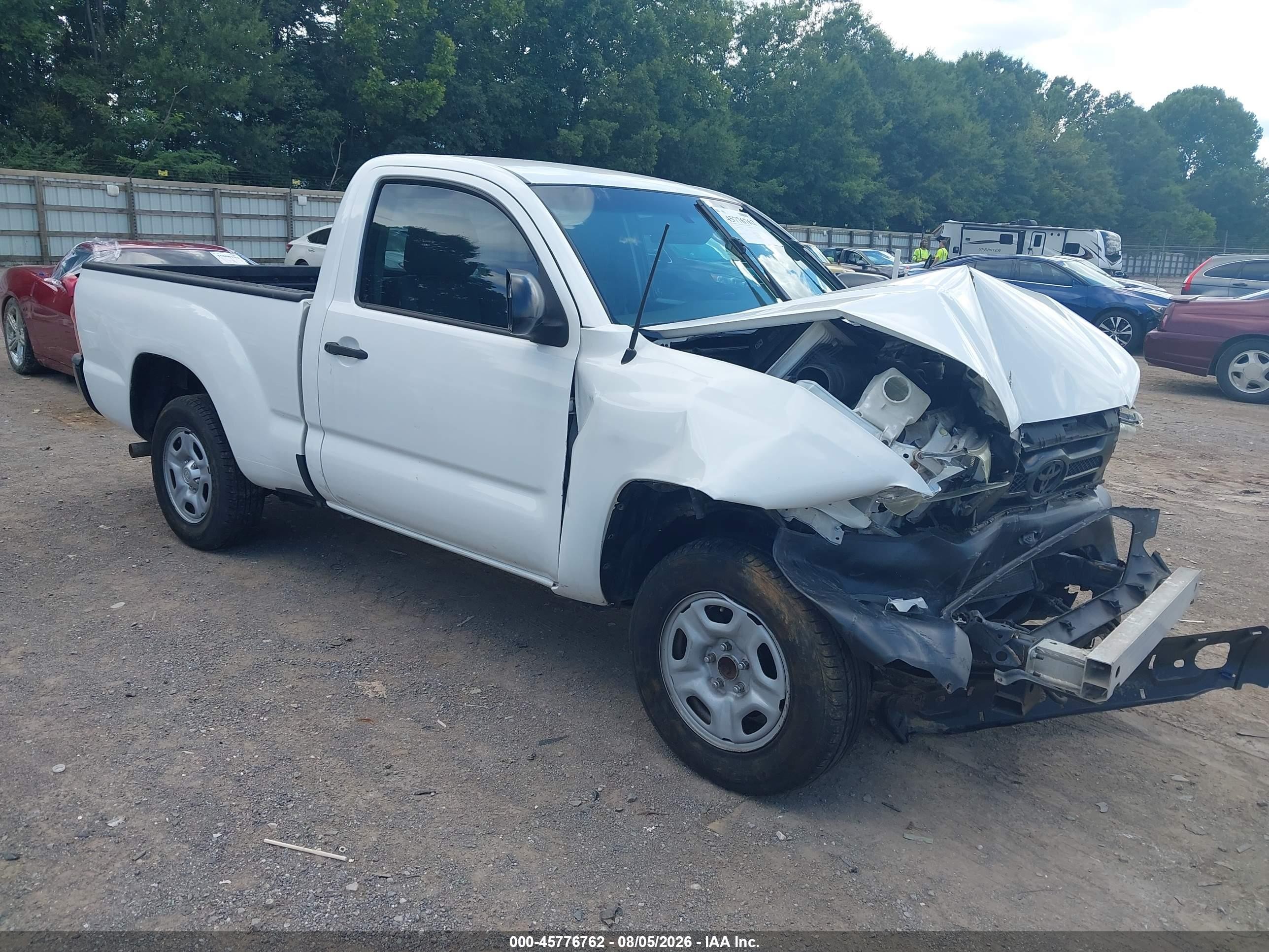 2013 Toyota Tacoma   Белый vin: 5TFNX4CNXDX024447