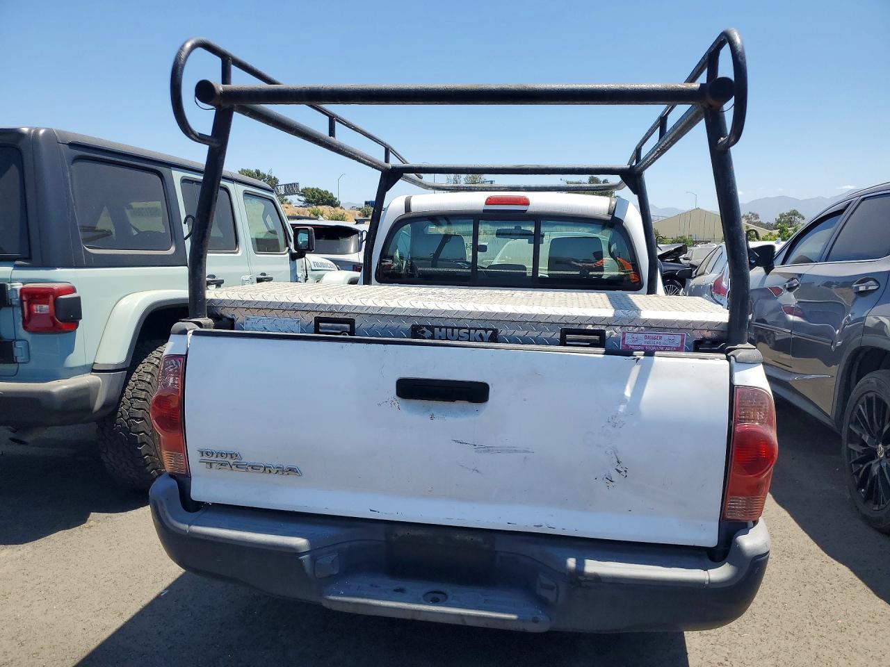 2014 Toyota Tacoma Base Белый vin: 5TFNX4CNXEX038012