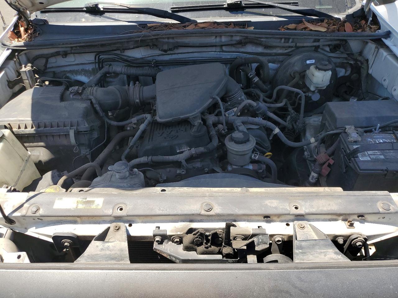 2014 Toyota Tacoma Base Белый vin: 5TFNX4CNXEX038012