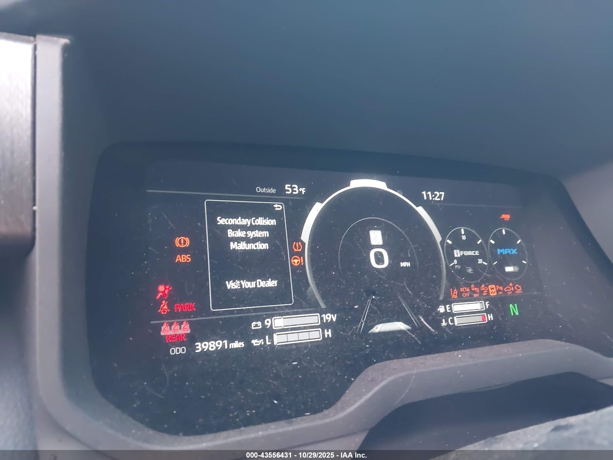2022 Toyota Tundra Hybrid Trd Pro White vin: 5TFPC5DB8NX010255