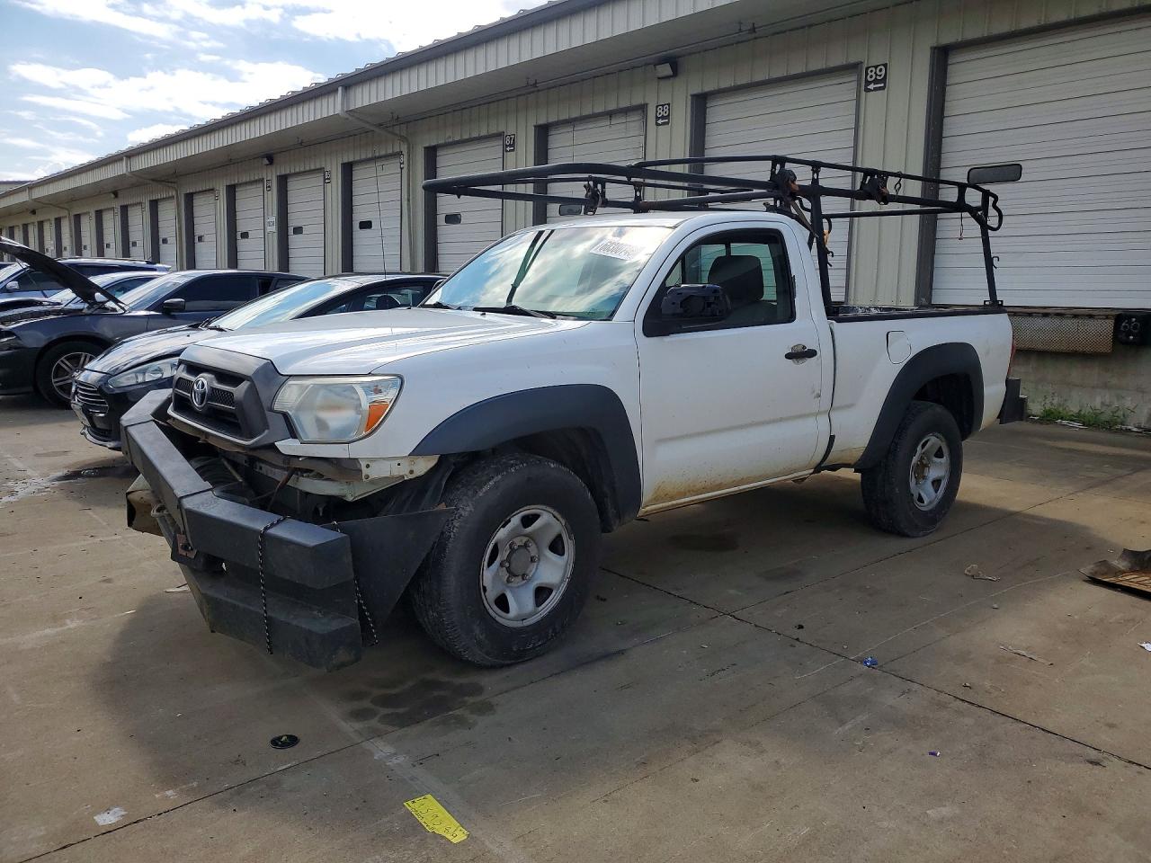 2013 Toyota Tacoma White vin: 5TFPX4EN1DX016744