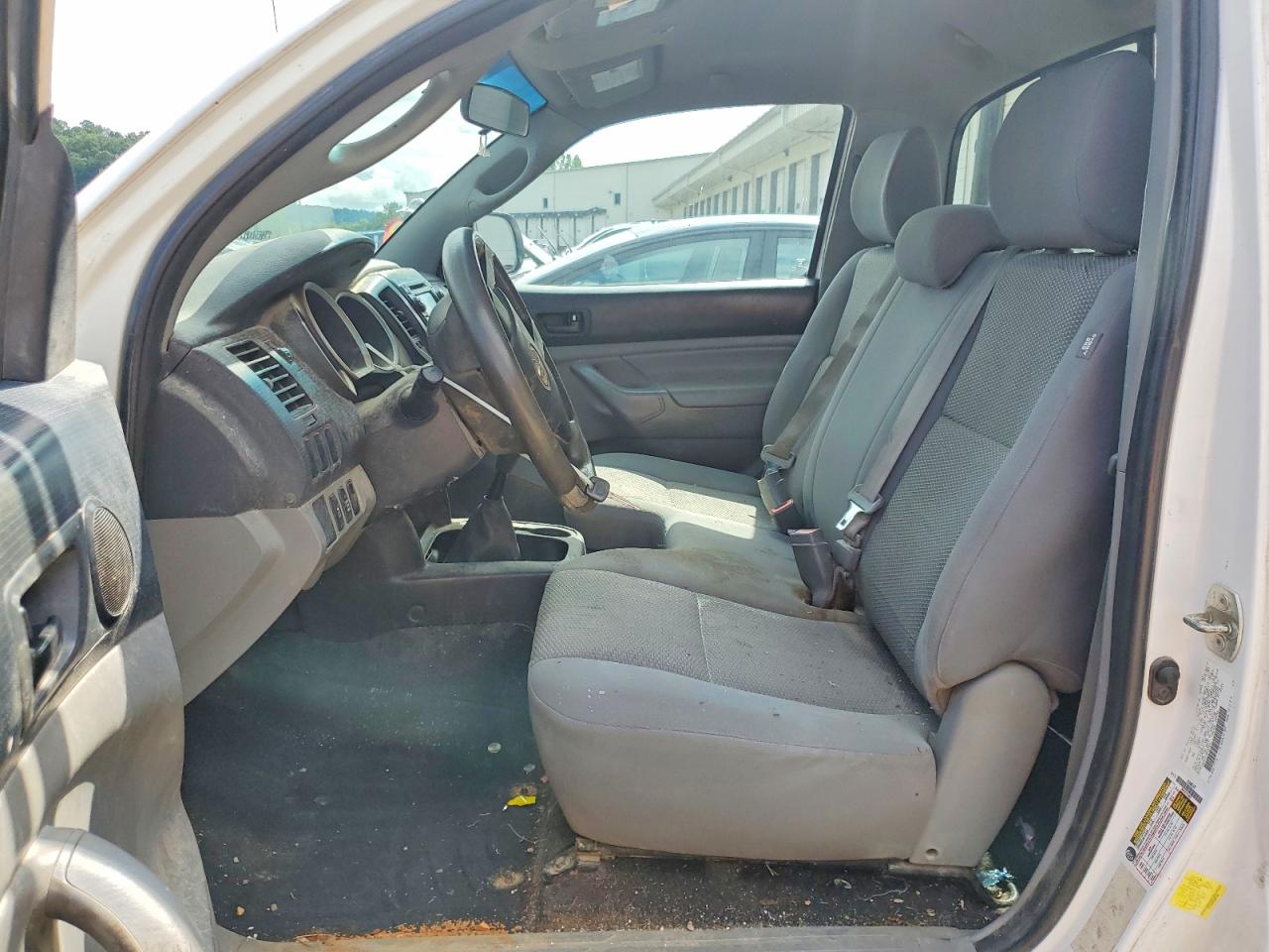 2013 Toyota Tacoma White vin: 5TFPX4EN1DX016744