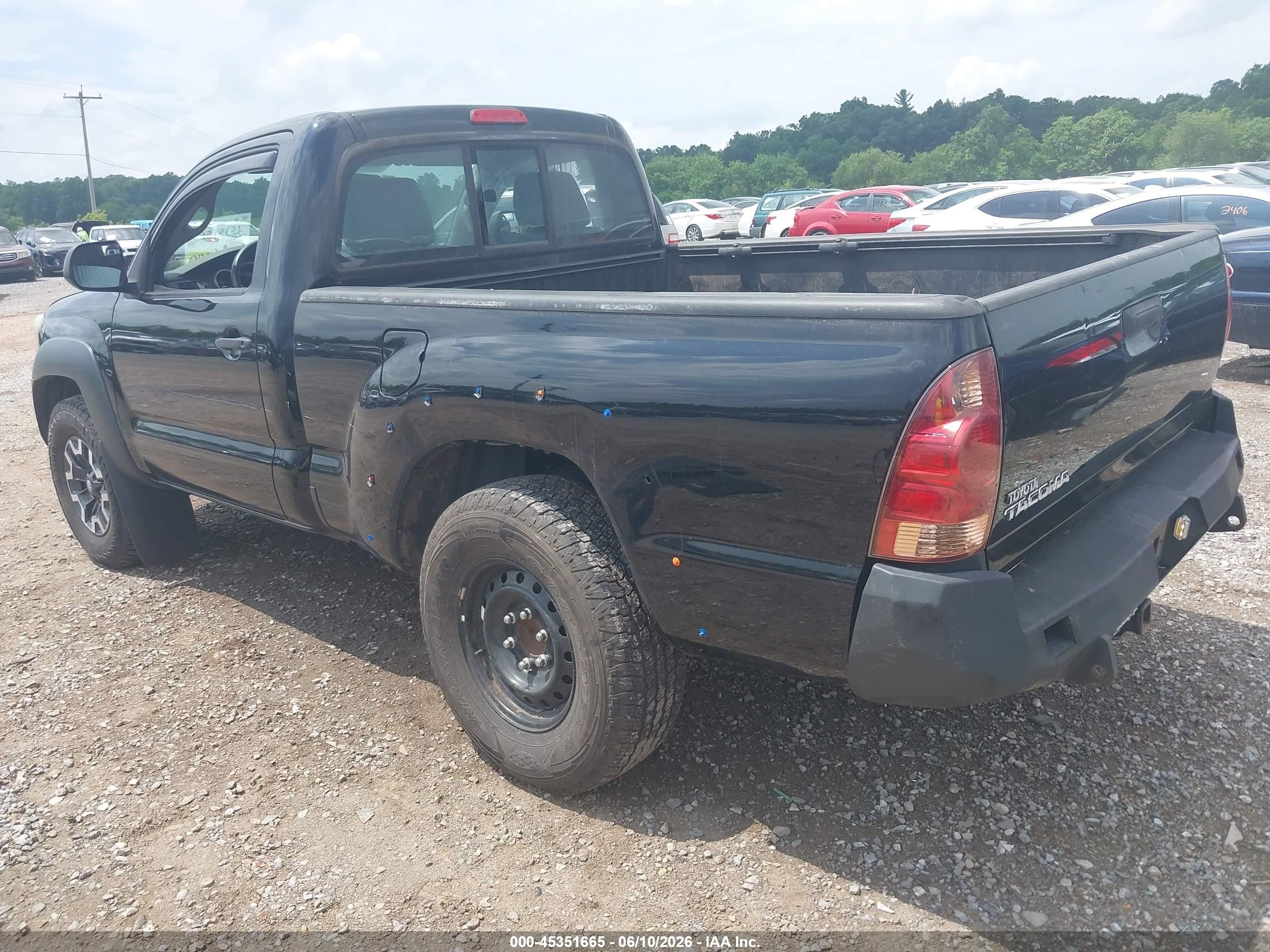 2014 Toyota Tacoma   Black vin: 5TFPX4EN1EX020813