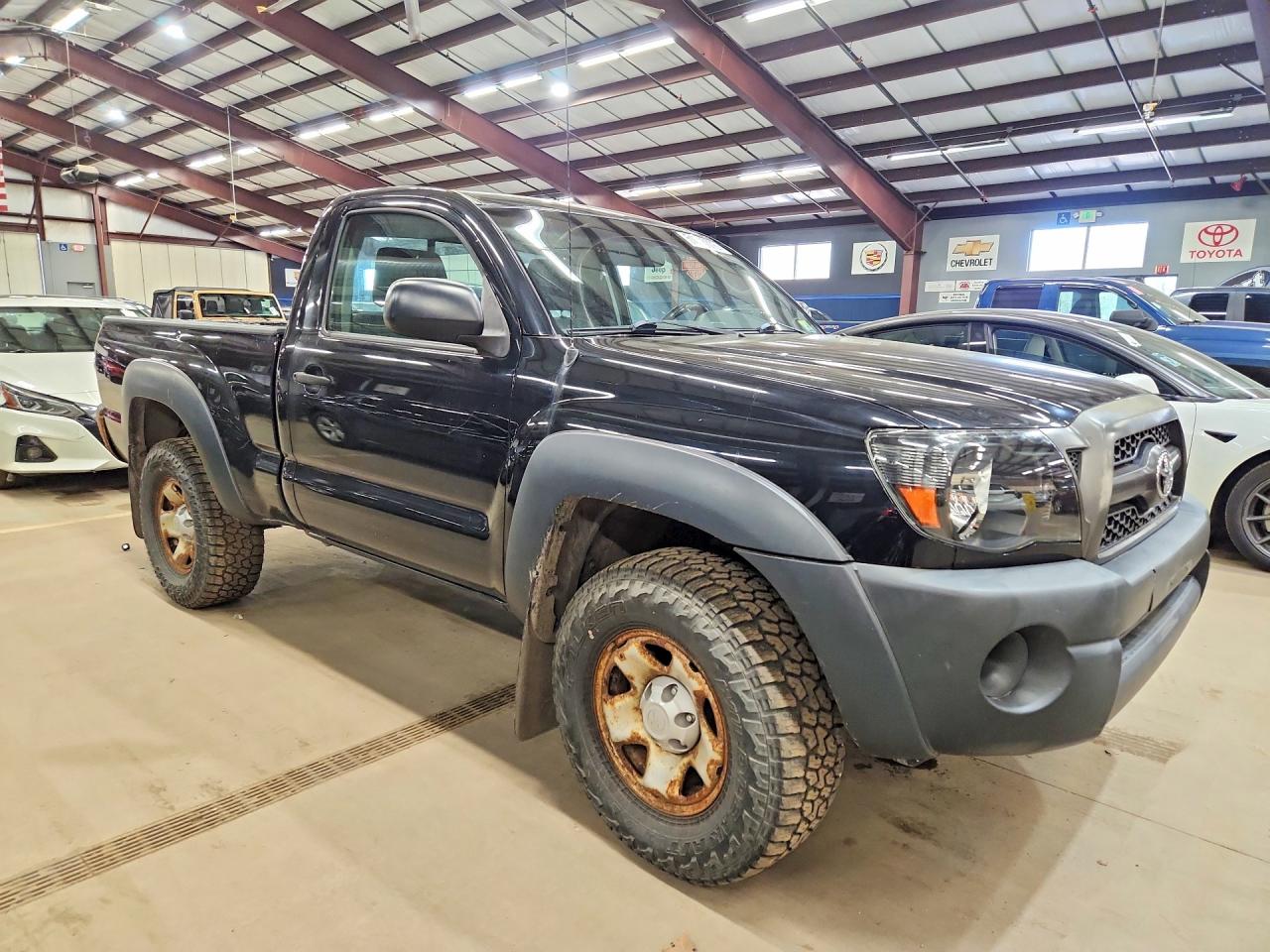2011 Toyota Tacoma Base Black vin: 5TFPX4EN2BX001408