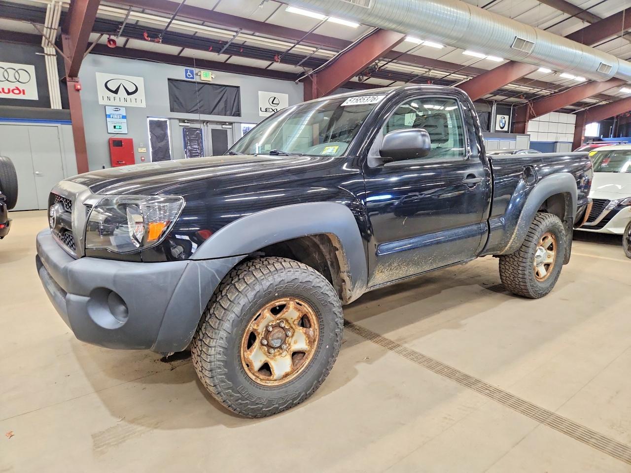 2011 Toyota Tacoma Base Black vin: 5TFPX4EN2BX001408