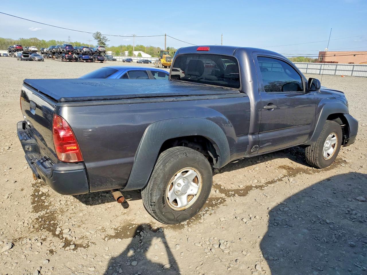 2012 Toyota Tacoma Base Gray vin: 5TFPX4EN2CX010885