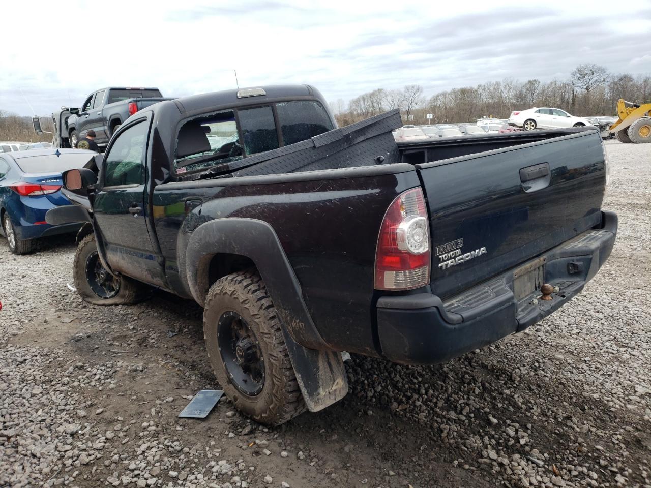 2011 Toyota Tacoma Black vin: 5TFPX4EN3BX005922