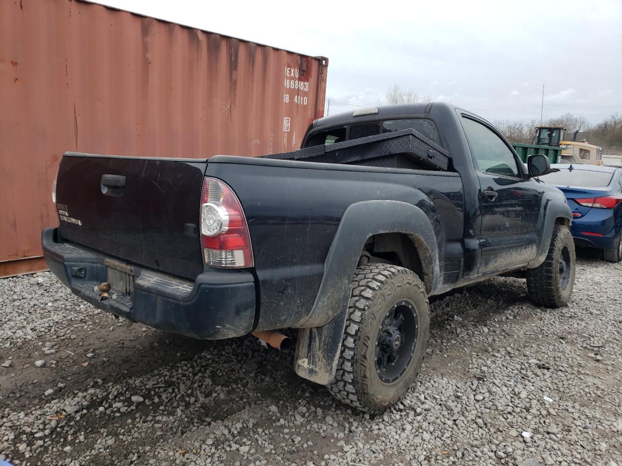 2011 Toyota Tacoma Black vin: 5TFPX4EN3BX005922