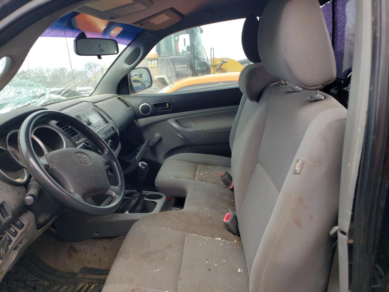 2011 Toyota Tacoma Black vin: 5TFPX4EN3BX005922