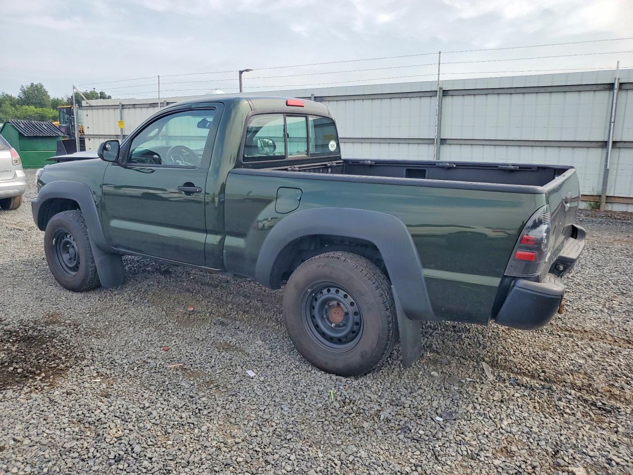 2012 Toyota Tacoma Base Green vin: 5TFPX4EN3CX007817