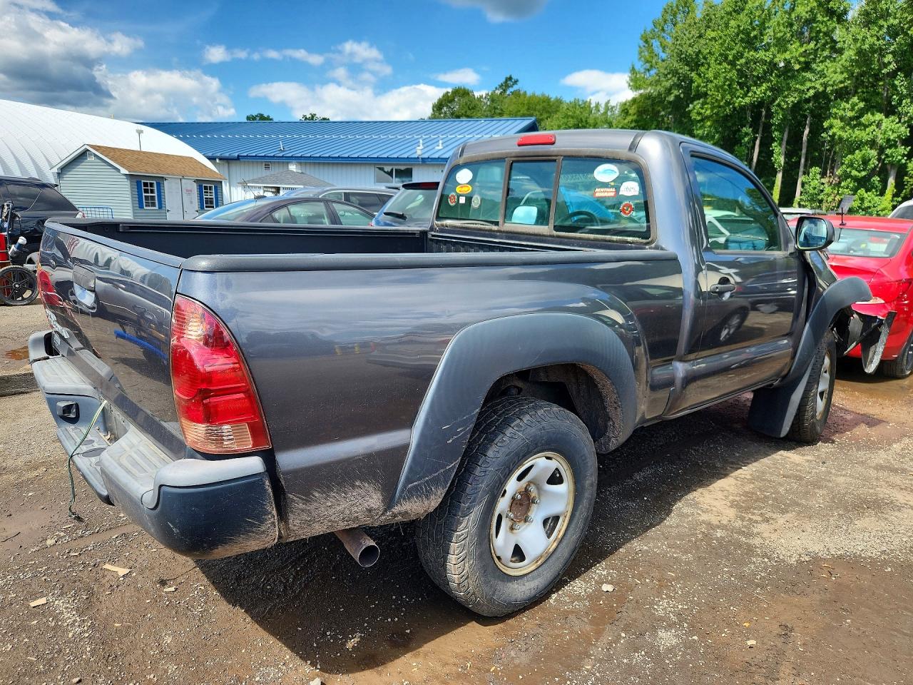 2014 Toyota Tacoma Base Charcoal vin: 5TFPX4EN3EX022272