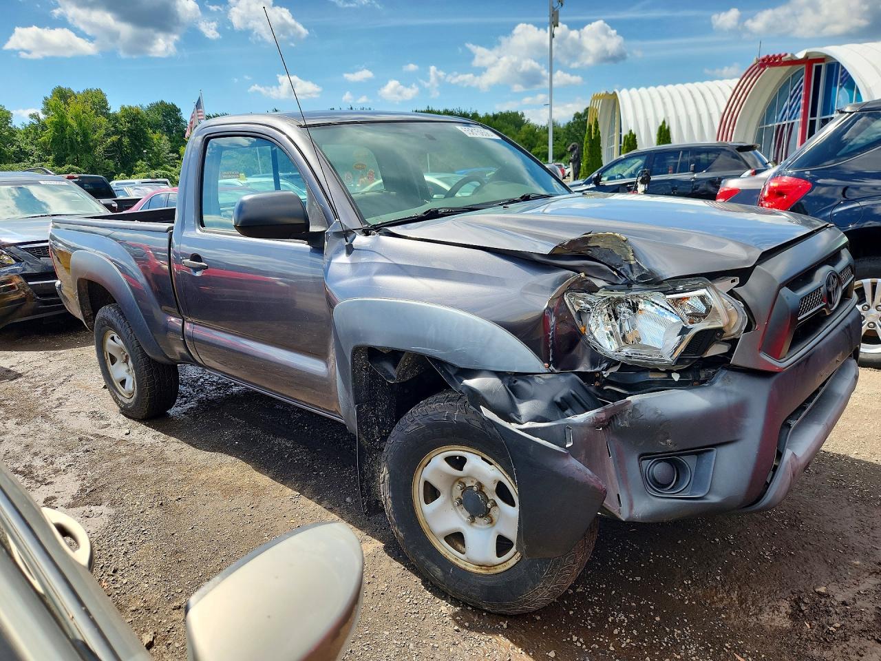 2014 Toyota Tacoma Base Charcoal vin: 5TFPX4EN3EX022272