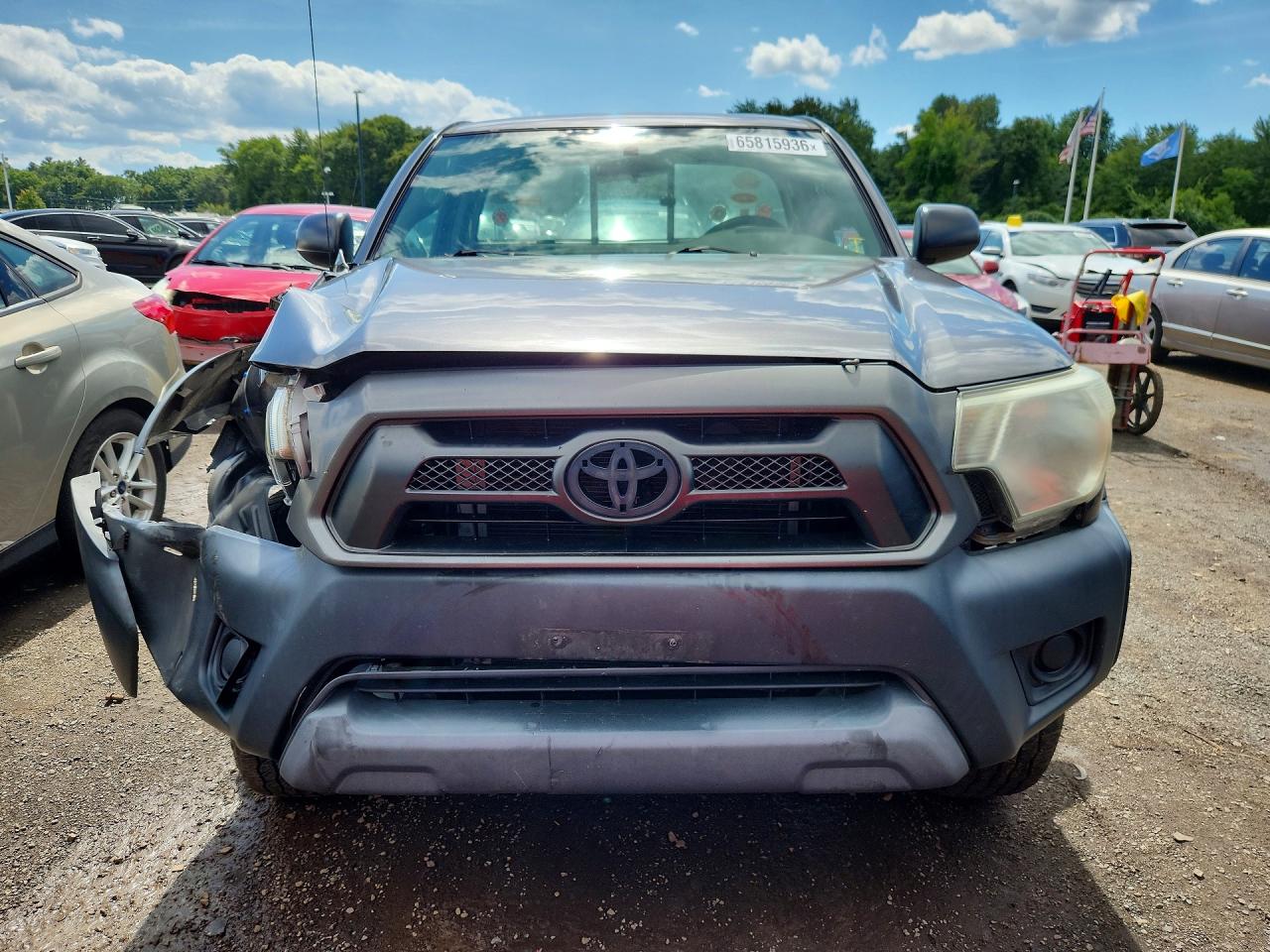 2014 Toyota Tacoma Base Charcoal vin: 5TFPX4EN3EX022272