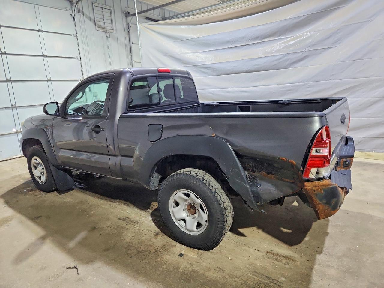 2012 Toyota Tacoma Base Gray vin: 5TFPX4EN4CX012315