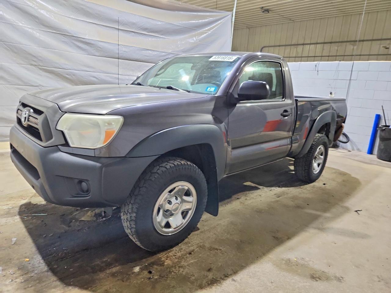 2012 Toyota Tacoma Base Gray vin: 5TFPX4EN4CX012315