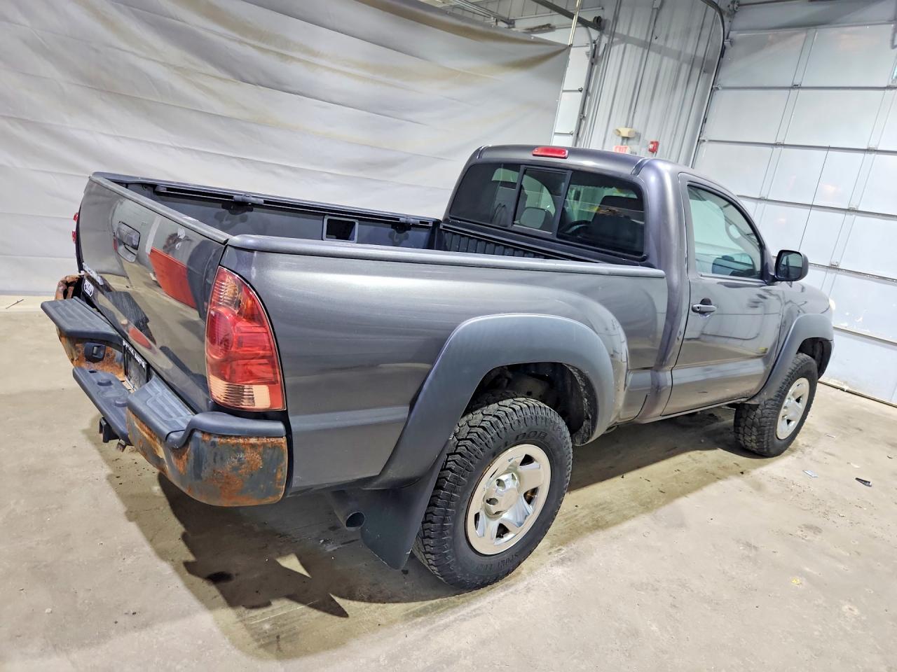2012 Toyota Tacoma Base Gray vin: 5TFPX4EN4CX012315