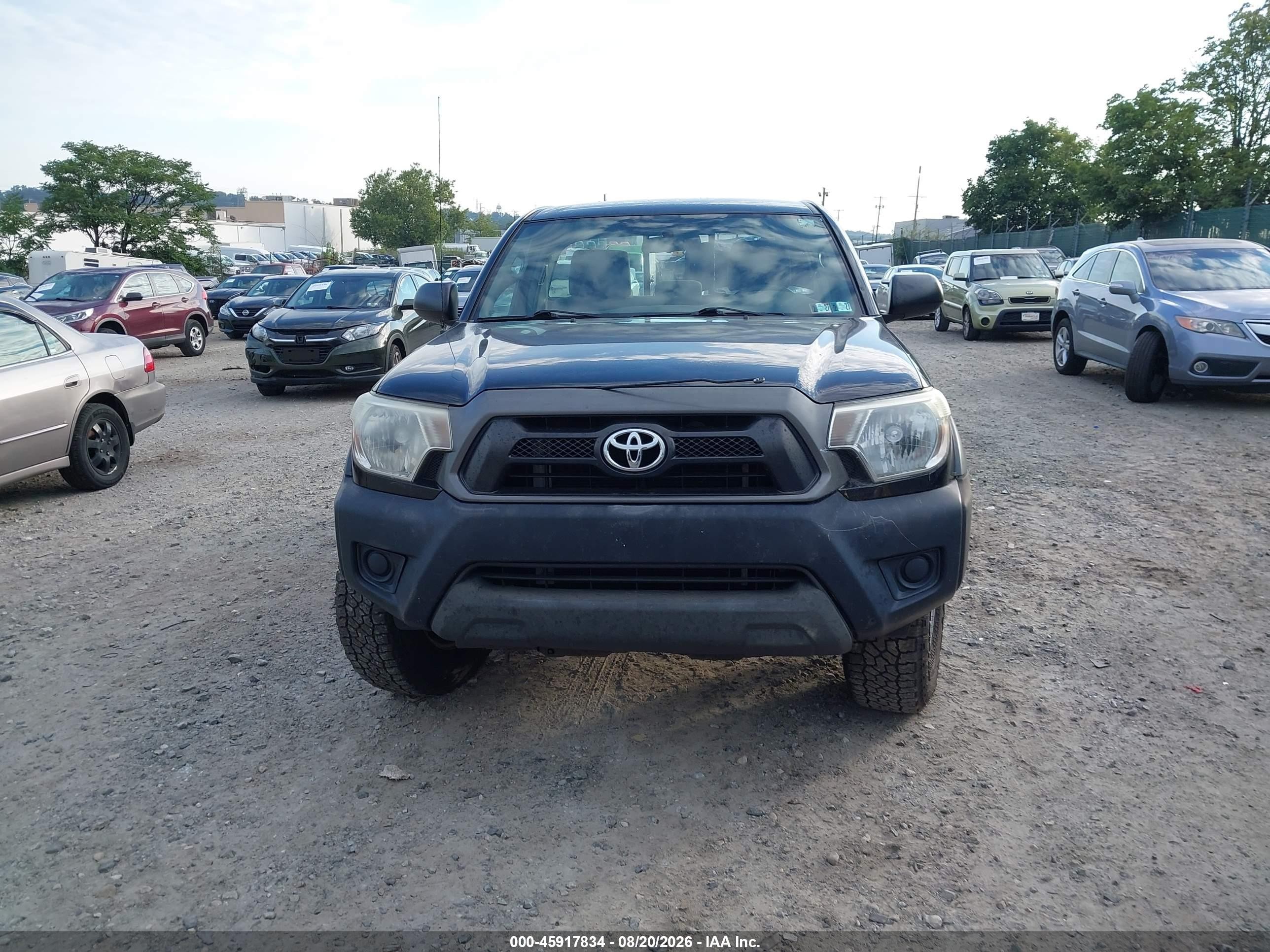 2012 Toyota Tacoma   Black vin: 5TFPX4EN4CX013030