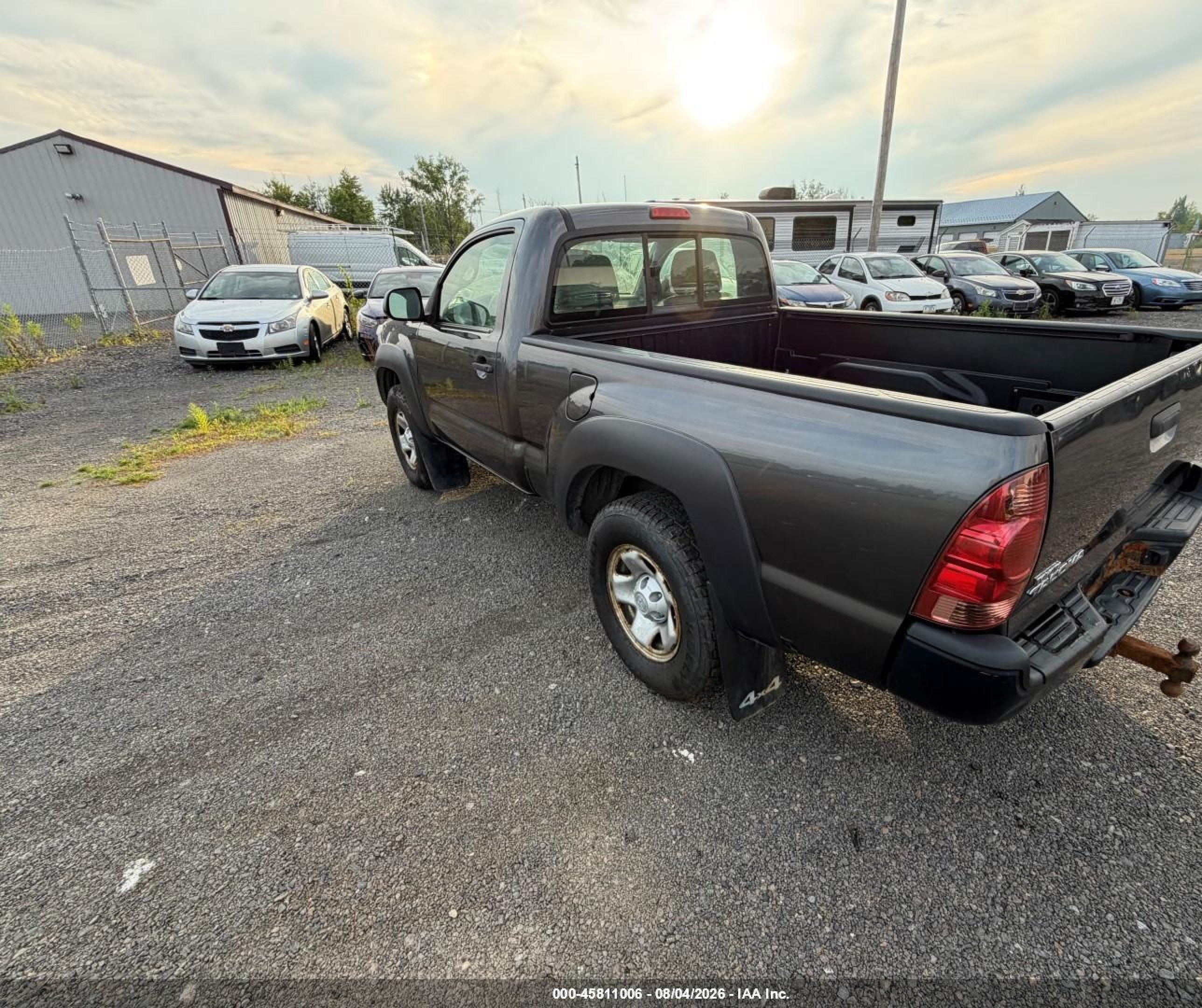 2013 Toyota Tacoma   Silver vin: 5TFPX4EN4DX014423