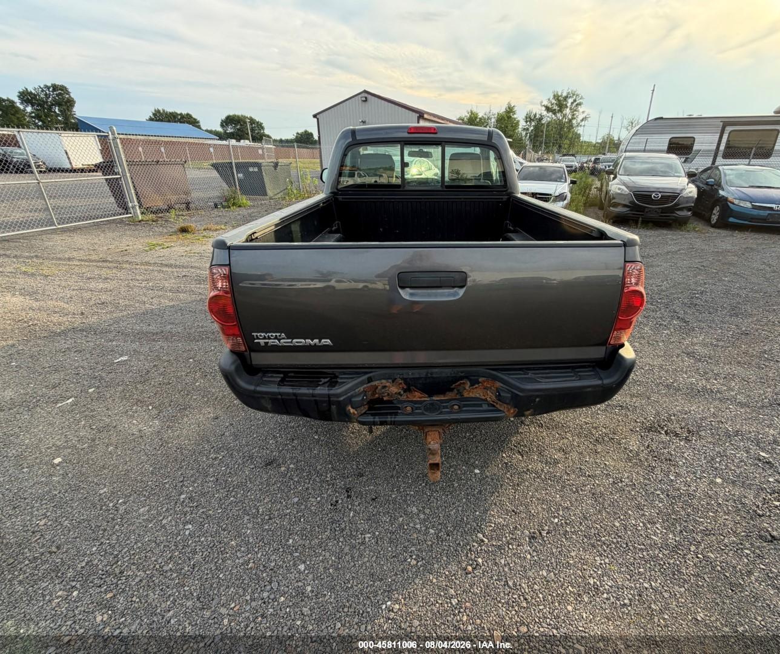 2013 Toyota Tacoma   Silver vin: 5TFPX4EN4DX014423