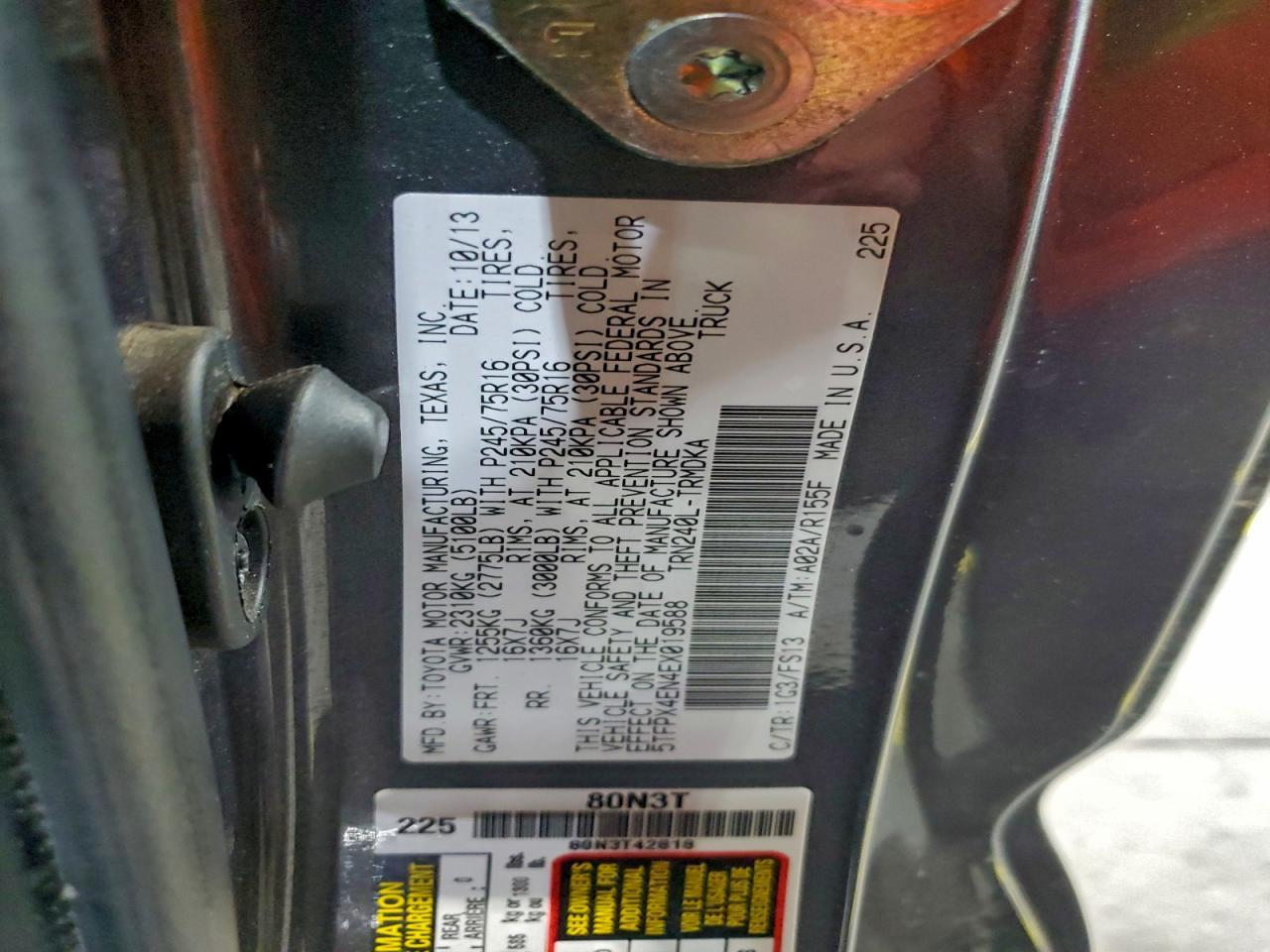 2014 Toyota Tacoma Gray vin: 5TFPX4EN4EX019588