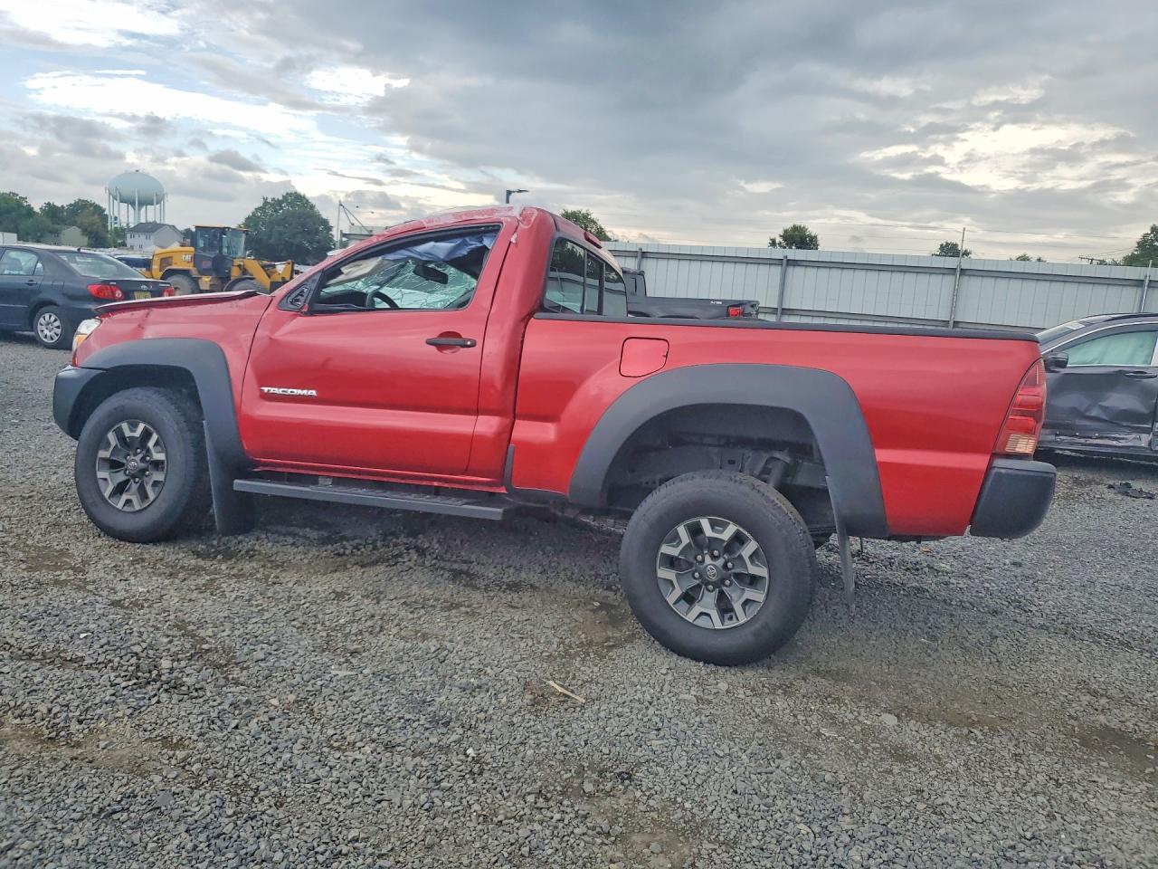 Toyota Tacoma Maroon vin: 5TFPX4EN5EX019194