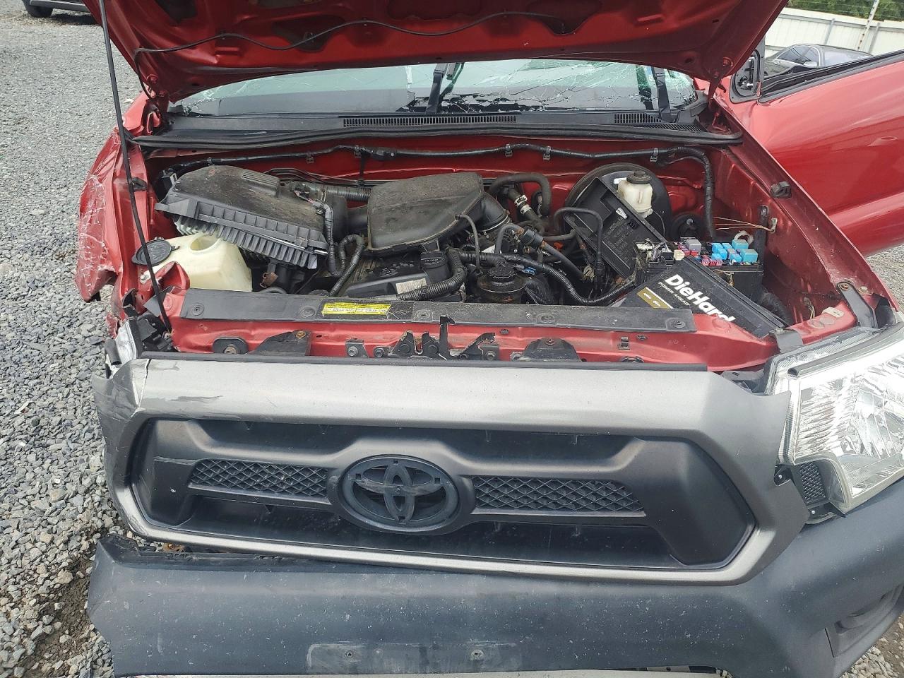 Toyota Tacoma Maroon vin: 5TFPX4EN5EX019194