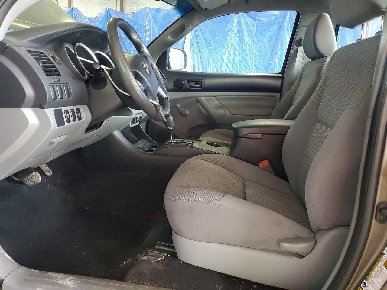 2012 Toyota Tacoma Base Charcoal vin: 5TFPX4EN6CX011005