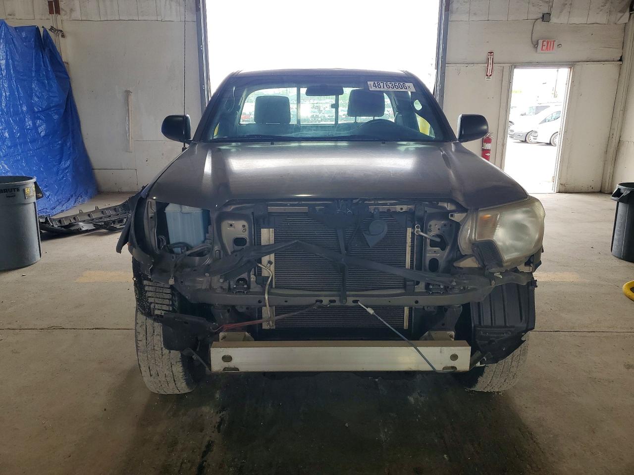 2012 Toyota Tacoma Base Charcoal vin: 5TFPX4EN6CX011005