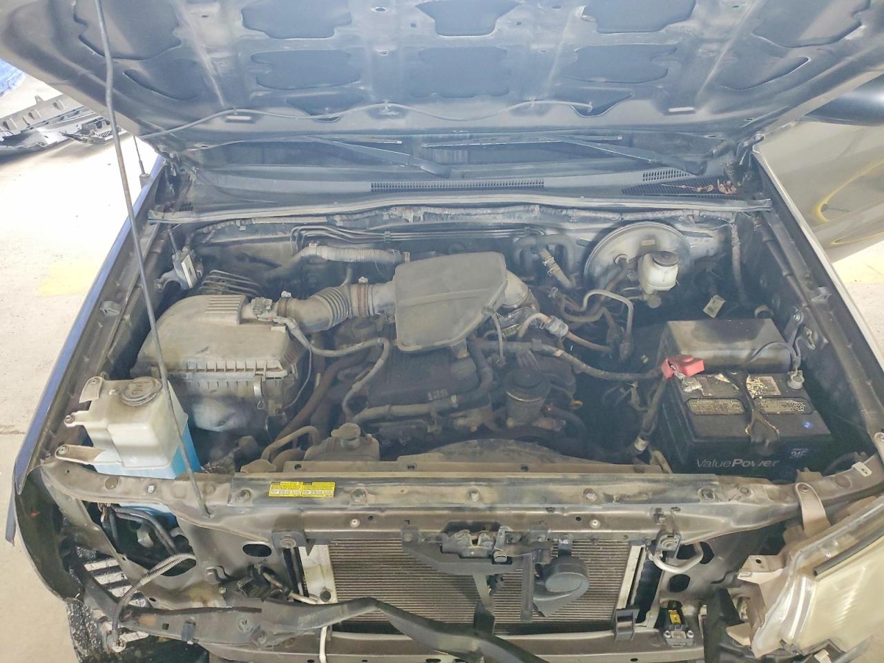 2012 Toyota Tacoma Base Charcoal vin: 5TFPX4EN6CX011005