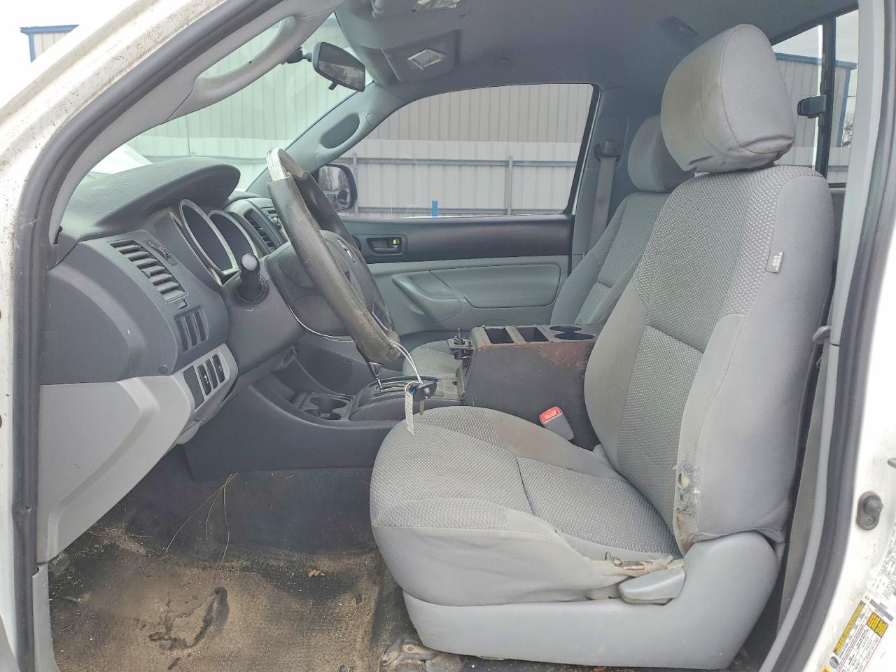 2013 Toyota Tacoma White vin: 5TFPX4EN6DX017341