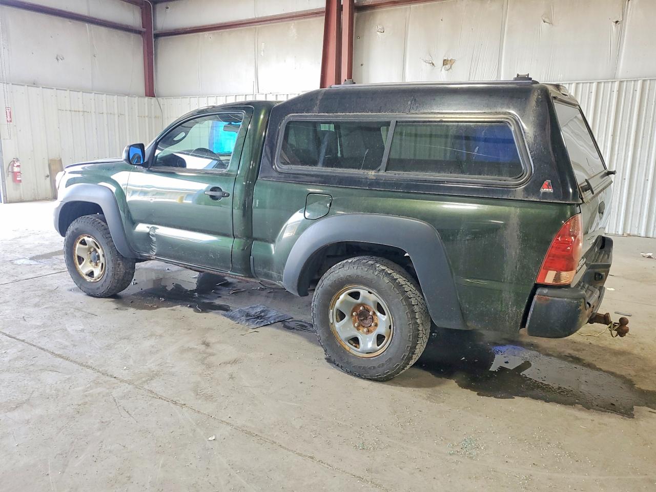 2012 Toyota Tacoma Base Green vin: 5TFPX4EN7CX007755