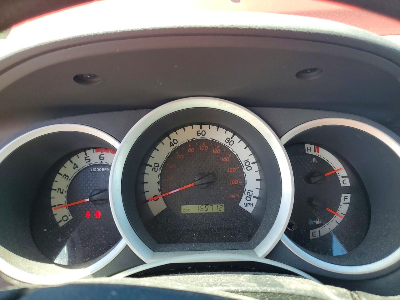 2013 Toyota Tacoma Base Red vin: 5TFPX4EN8DX015994