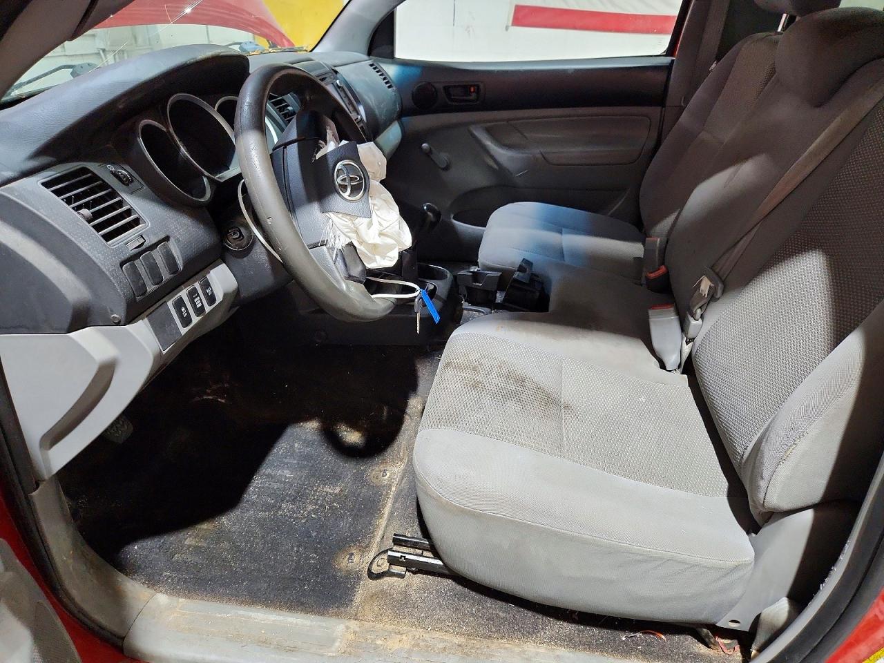 2014 Toyota Tacoma Base Red vin: 5TFPX4EN8EX019304