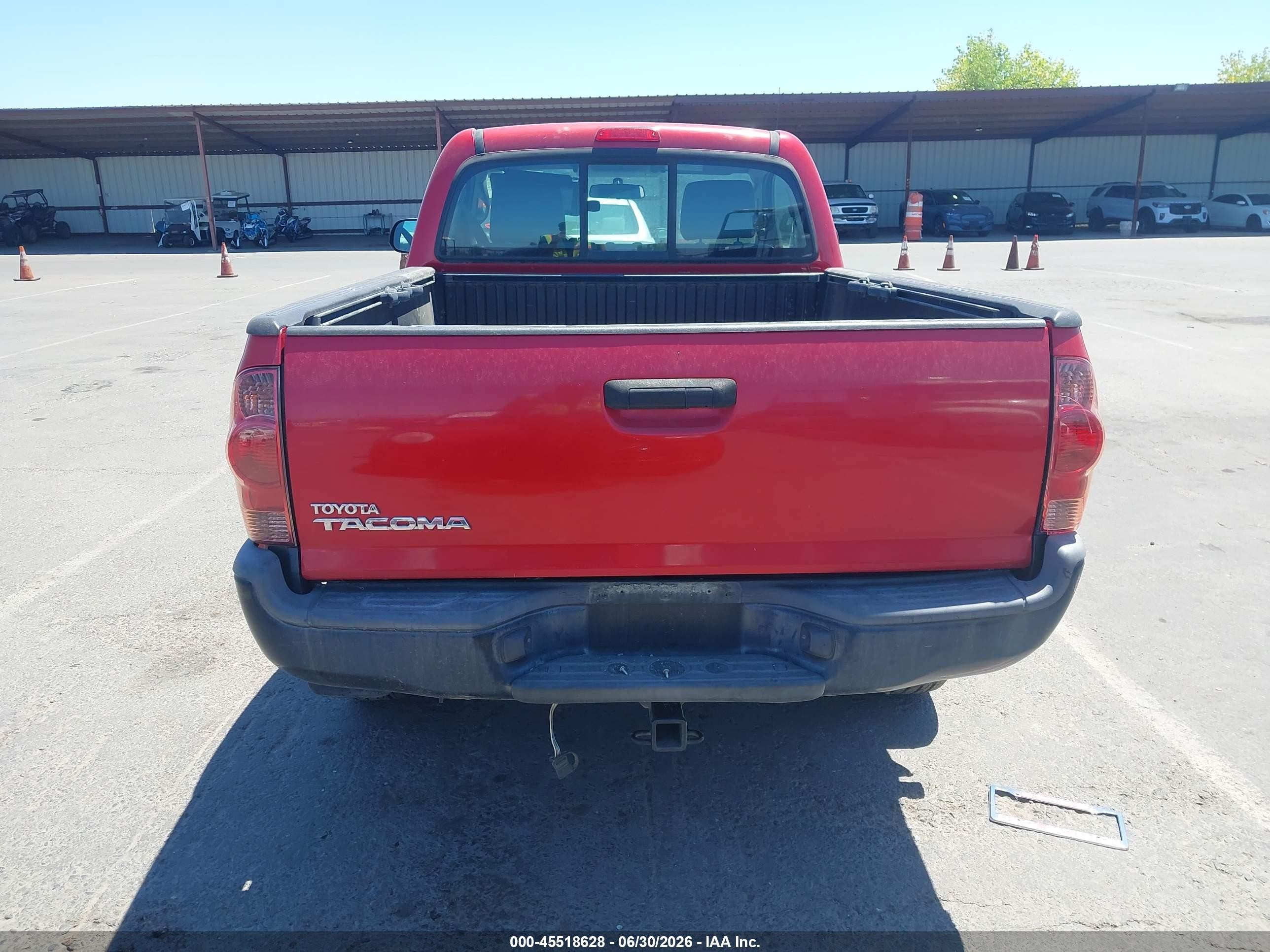 2014 Toyota Tacoma   Red vin: 5TFPX4EN8EX019786