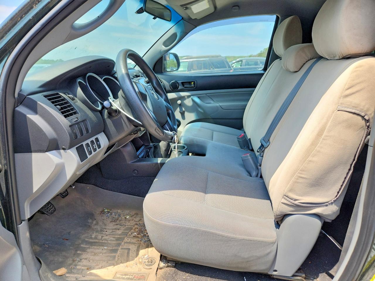 2012 Toyota Tacoma Base Green vin: 5TFPX4EN9CX012973