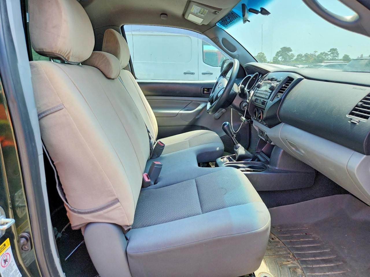 2012 Toyota Tacoma Base Green vin: 5TFPX4EN9CX012973