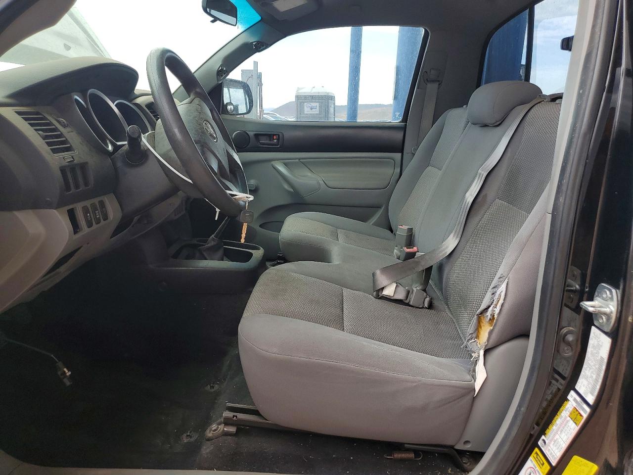 2013 Toyota Tacoma Base Black vin: 5TFPX4ENXDX014944