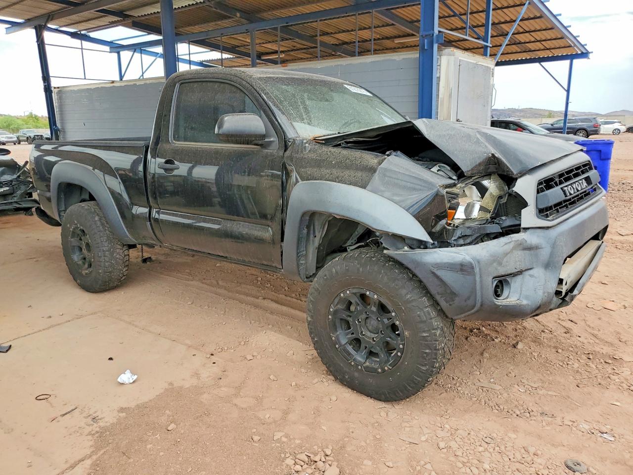 2013 Toyota Tacoma Base Black vin: 5TFPX4ENXDX014944