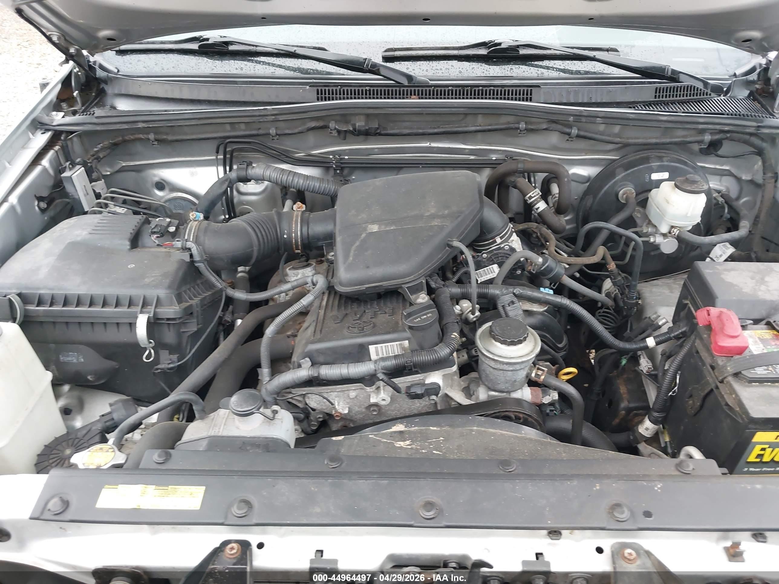 2013 Toyota Tacoma   Silver vin: 5TFPX4ENXDX017455
