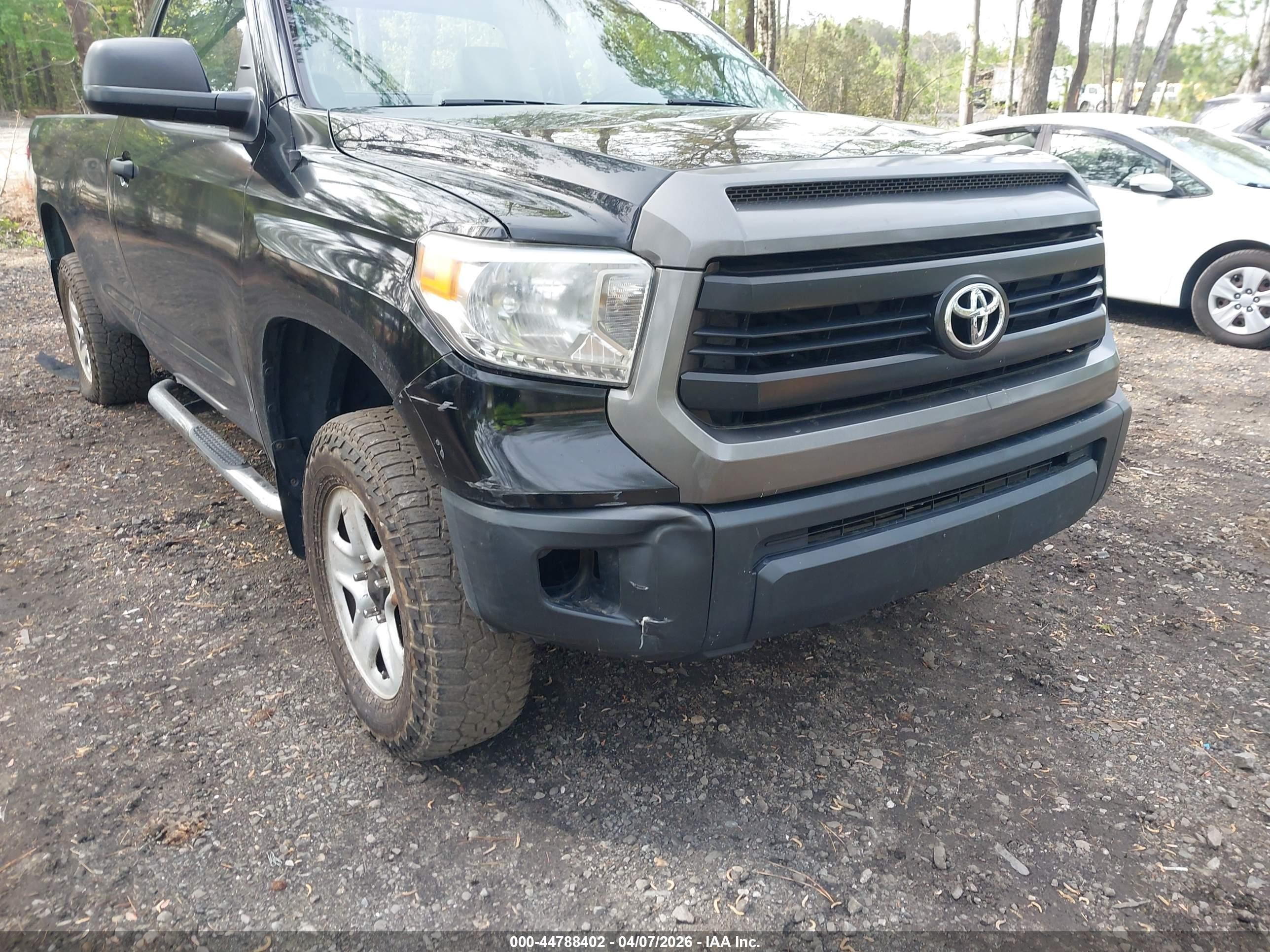 2014 Toyota Tundra Sr 5.7l V8 Черный vin: 5TFPY5F11EX376404