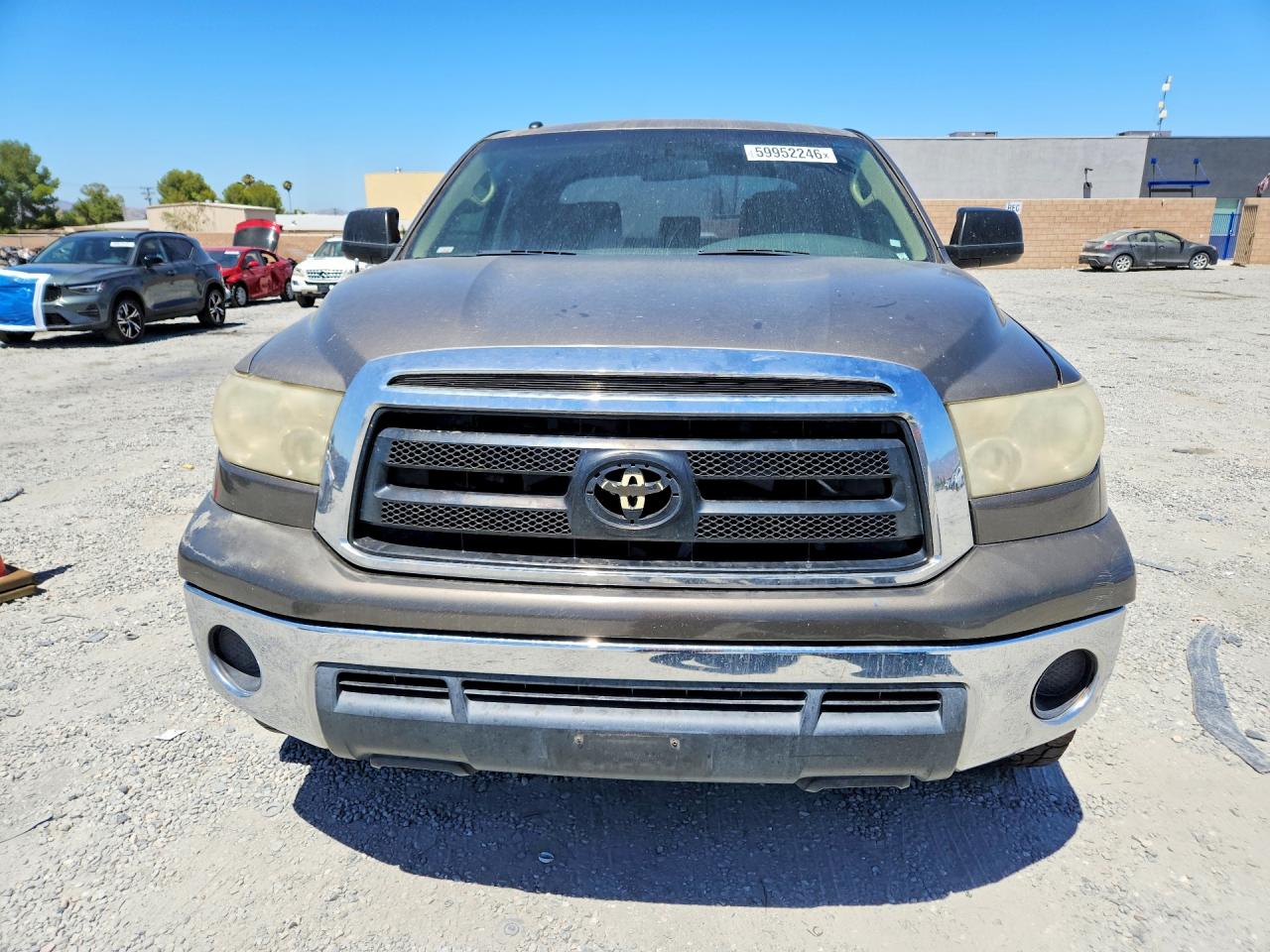 2010 Toyota Tundra Double Cab Sr5 Gray vin: 5TFRM5F10AX019827