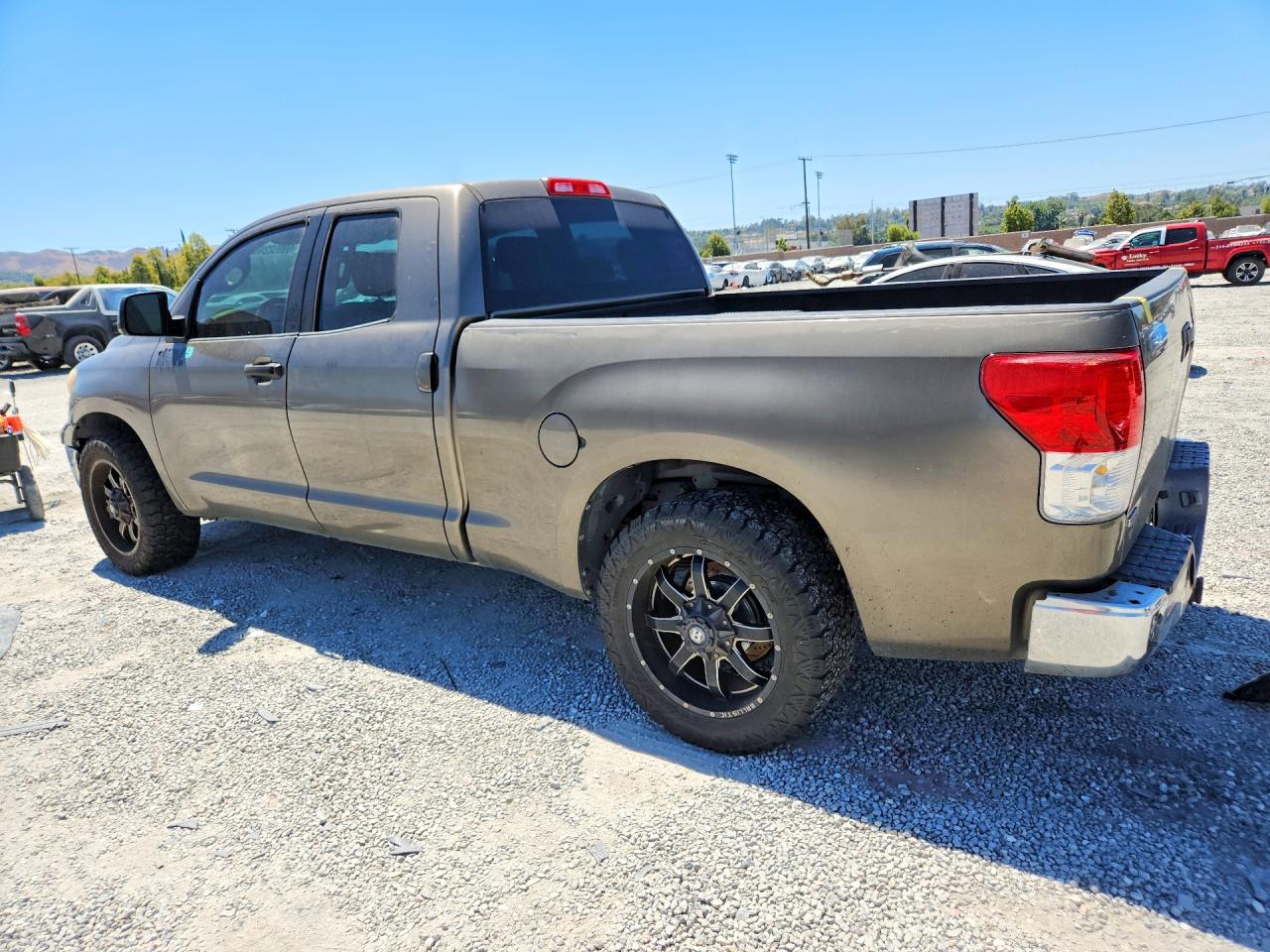 2010 Toyota Tundra Double Cab Sr5 Gray vin: 5TFRM5F10AX019827