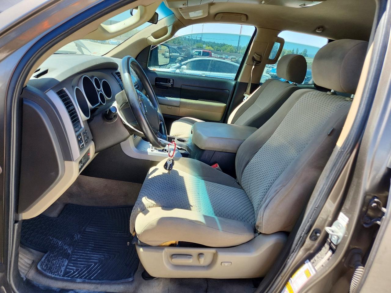 2010 Toyota Tundra Double Cab Sr5 Gray vin: 5TFRM5F10AX019827