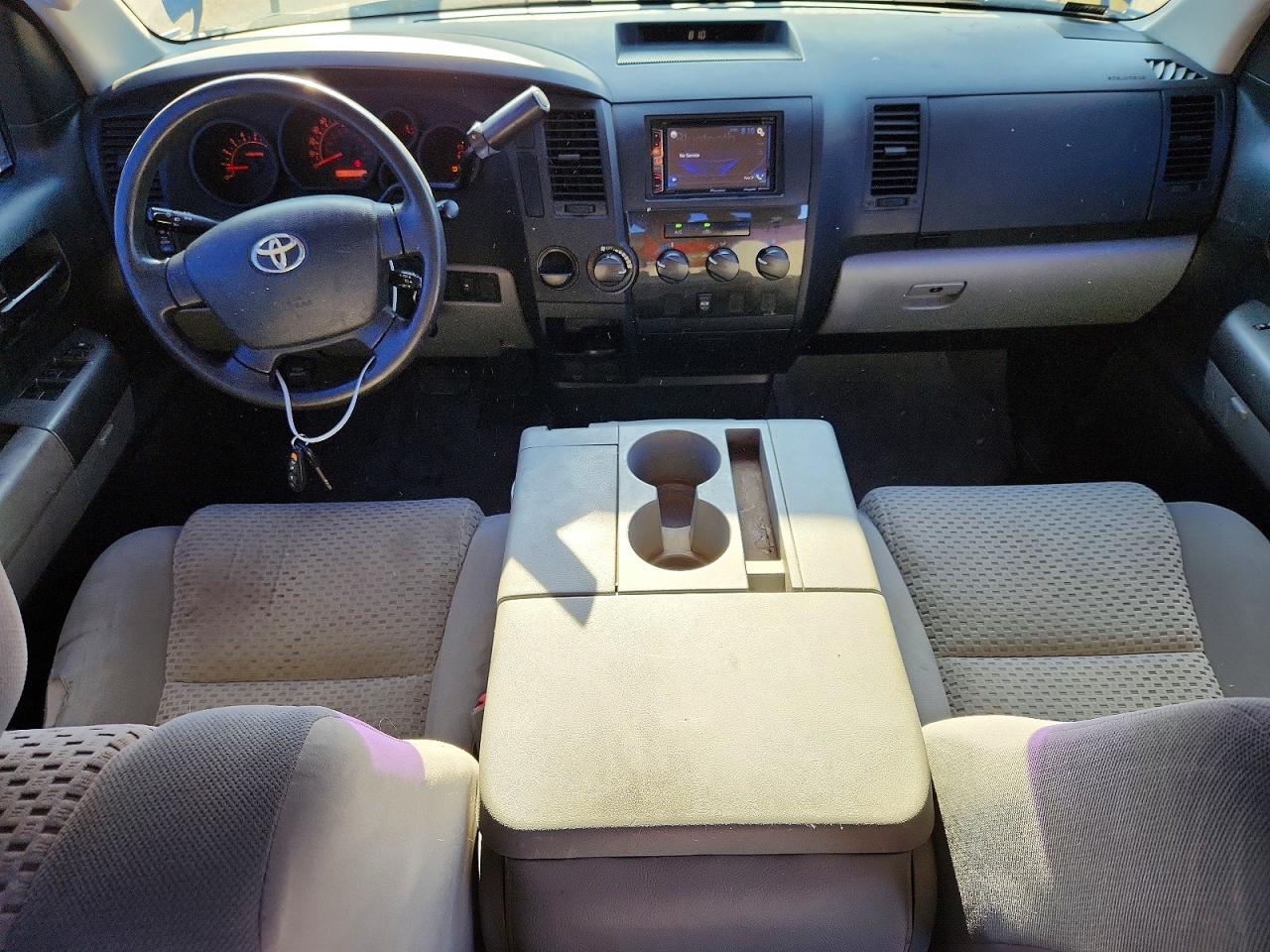 2011 Toyota Tundra Double Cab Sr5 Blue vin: 5TFRM5F10BX031607