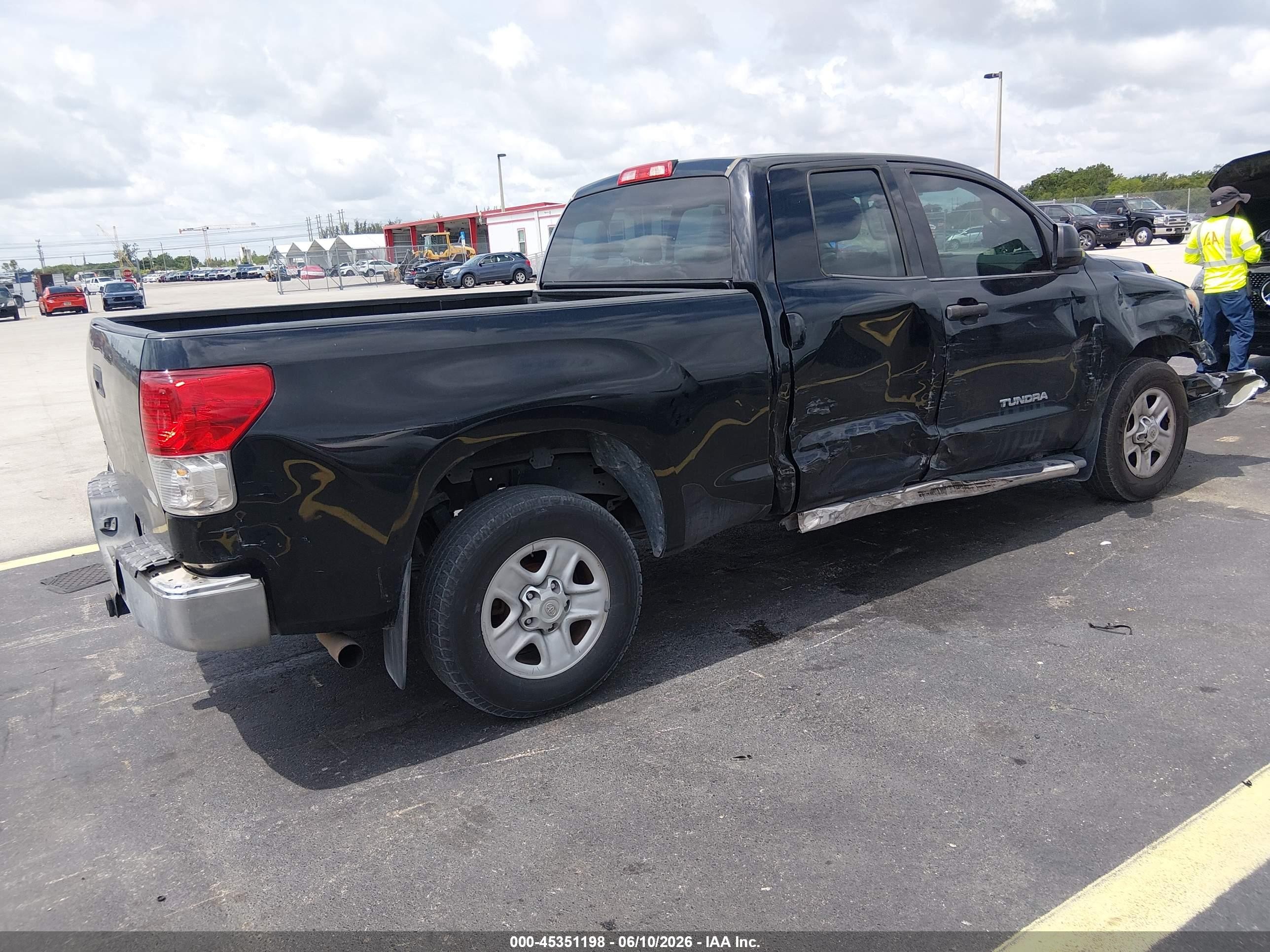 2012 Toyota Tundra Grade 4.6l V8 Black vin: 5TFRM5F10CX041491