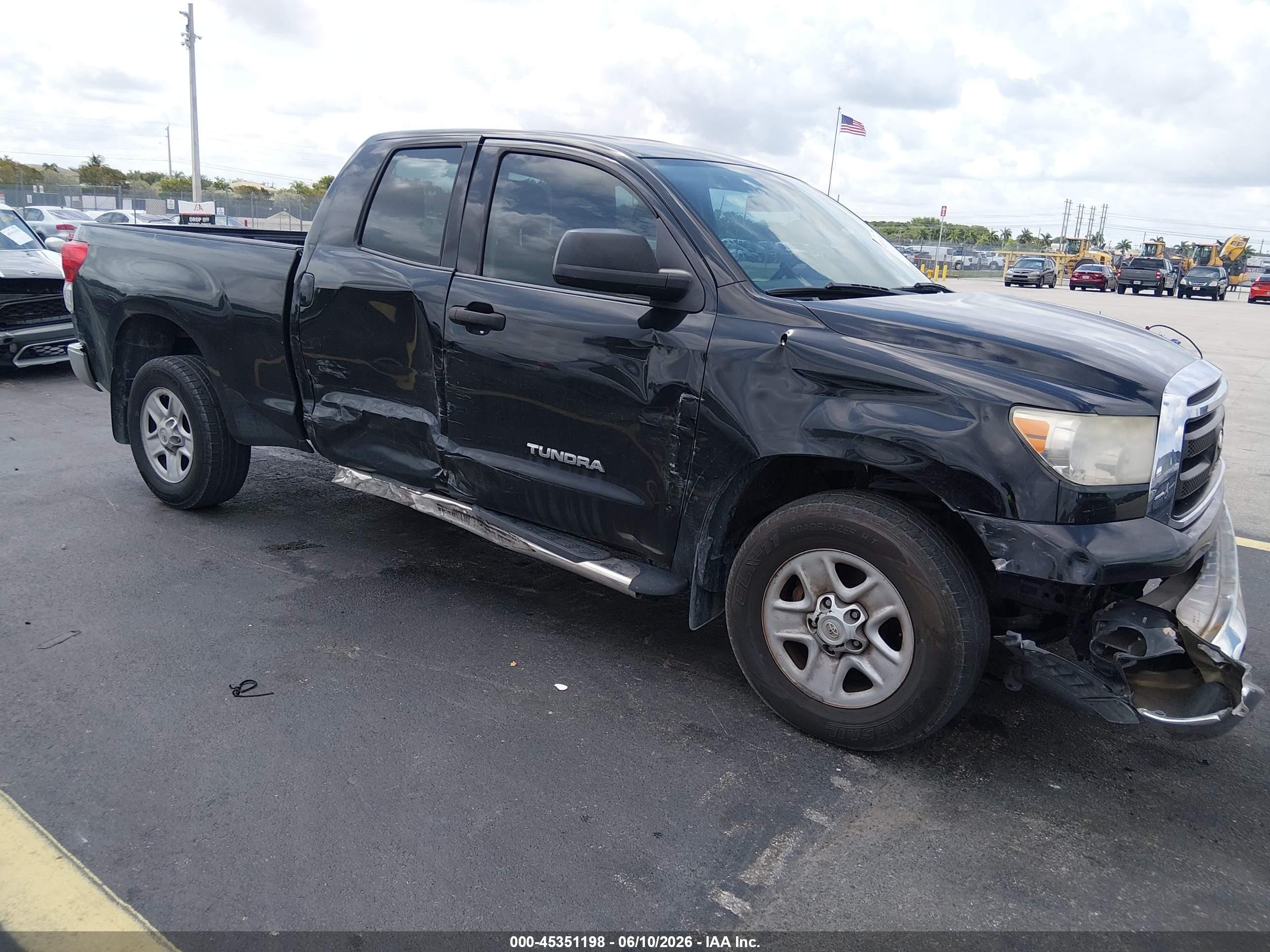 2012 Toyota Tundra Grade 4.6l V8 Black vin: 5TFRM5F10CX041491