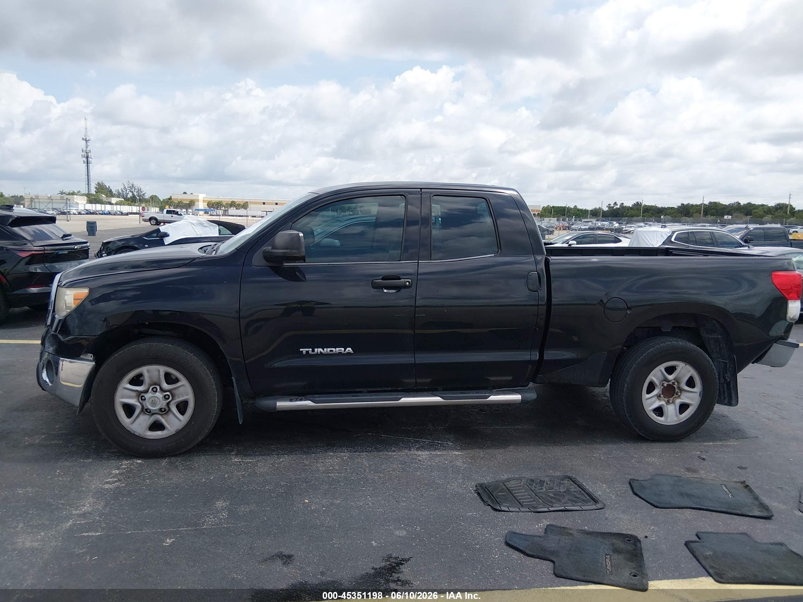 2012 Toyota Tundra Grade 4.6l V8 Black vin: 5TFRM5F10CX041491