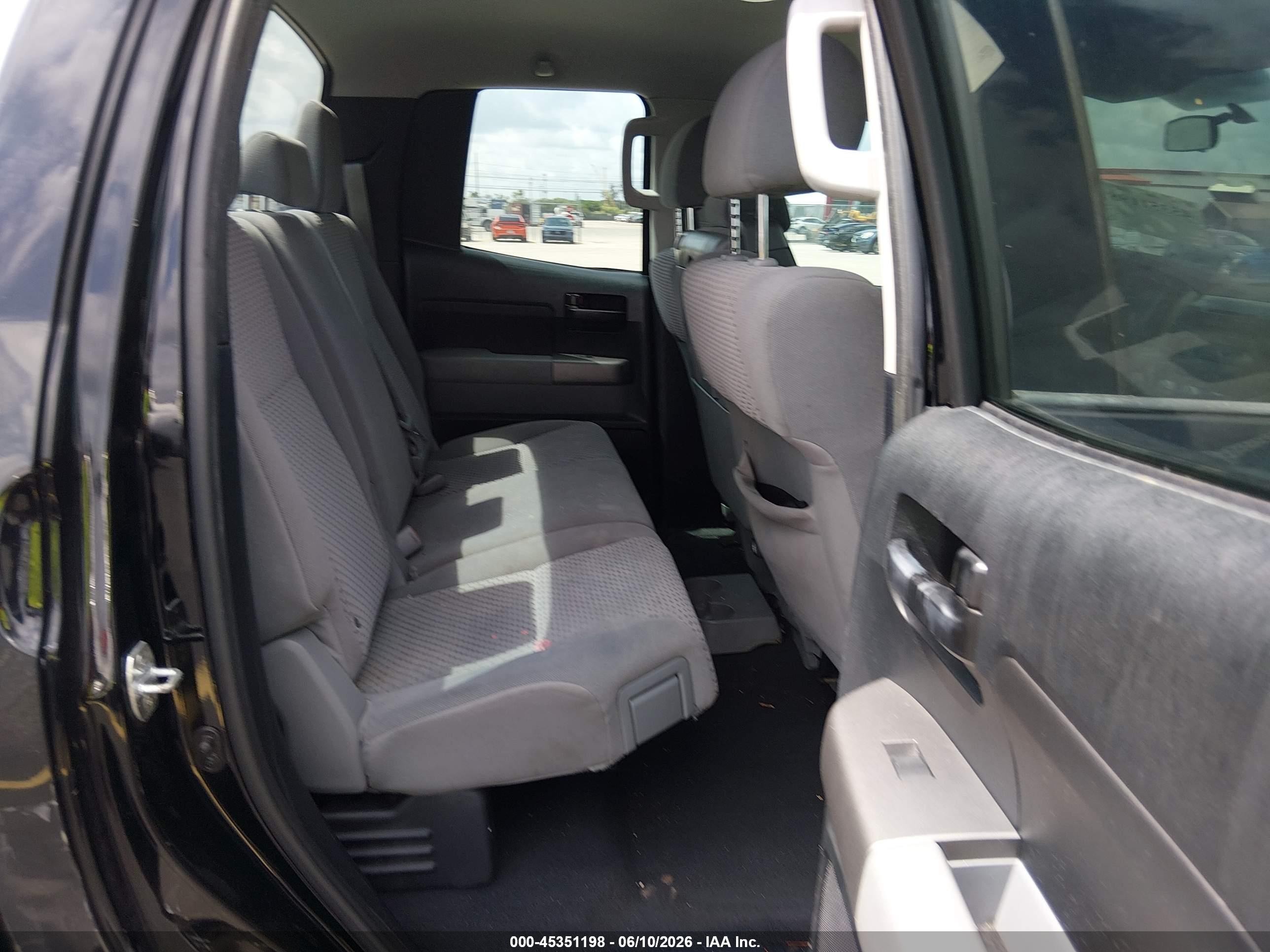 2012 Toyota Tundra Grade 4.6l V8 Black vin: 5TFRM5F10CX041491