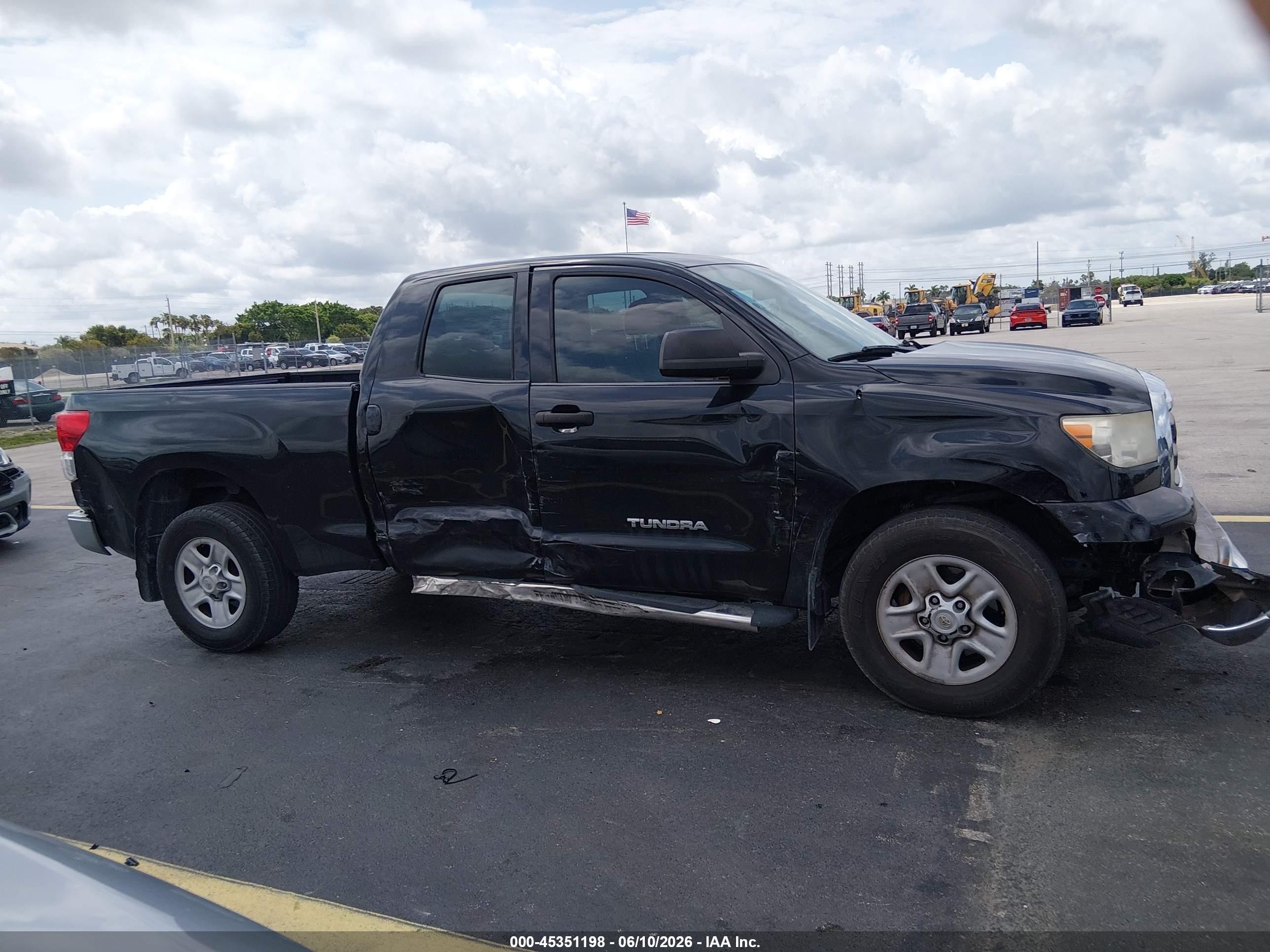 2012 Toyota Tundra Grade 4.6l V8 Black vin: 5TFRM5F10CX041491