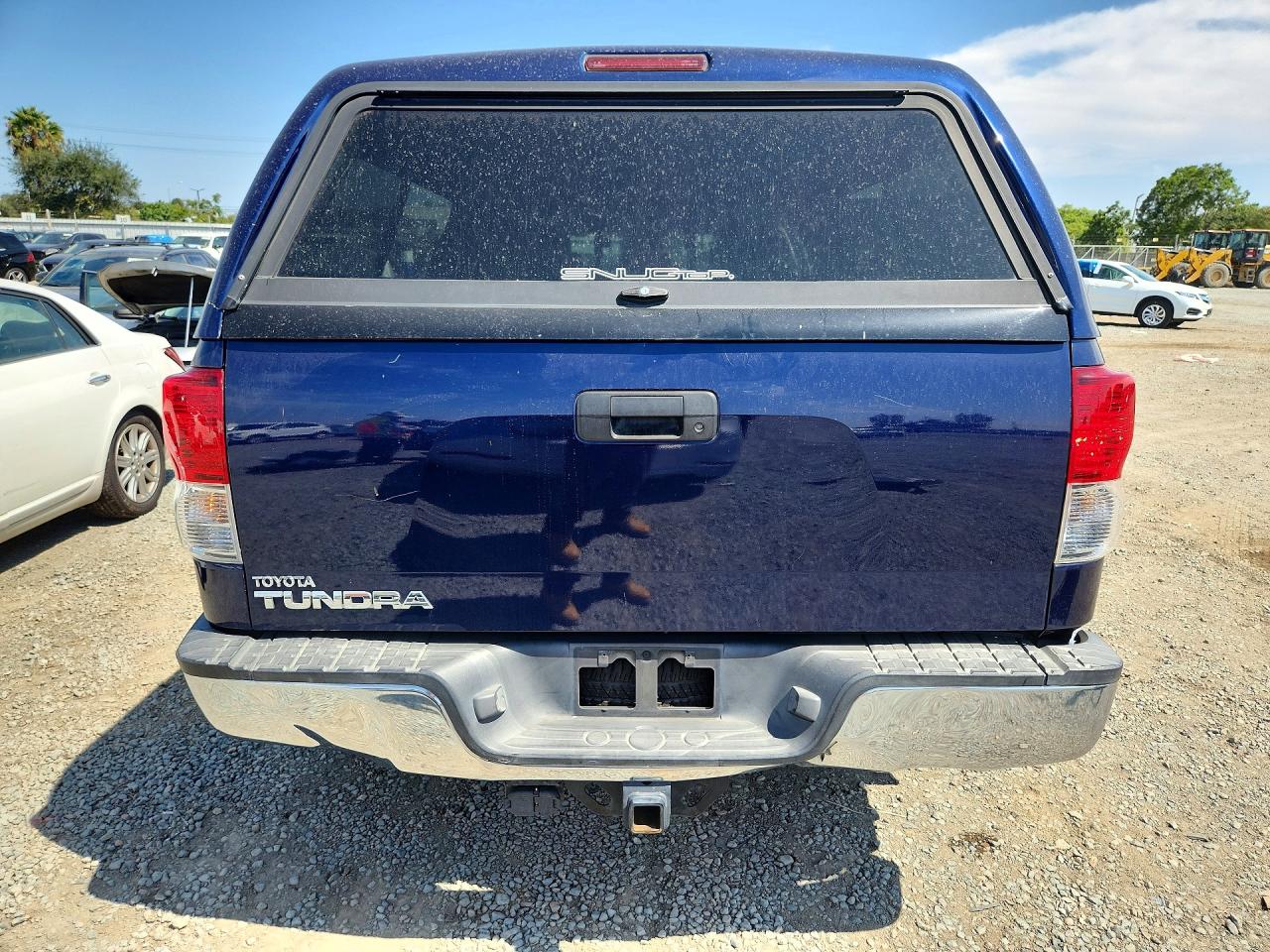 2013 Toyota Tundra Double Cab Sr5 Blue vin: 5TFRM5F10DX055456